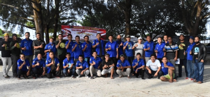 FAMILY GHATERING BALENO CLUB MEDAN DI PANTAI SARJONO BATUBARA, Tumbuhkan Jiwa Patriotik