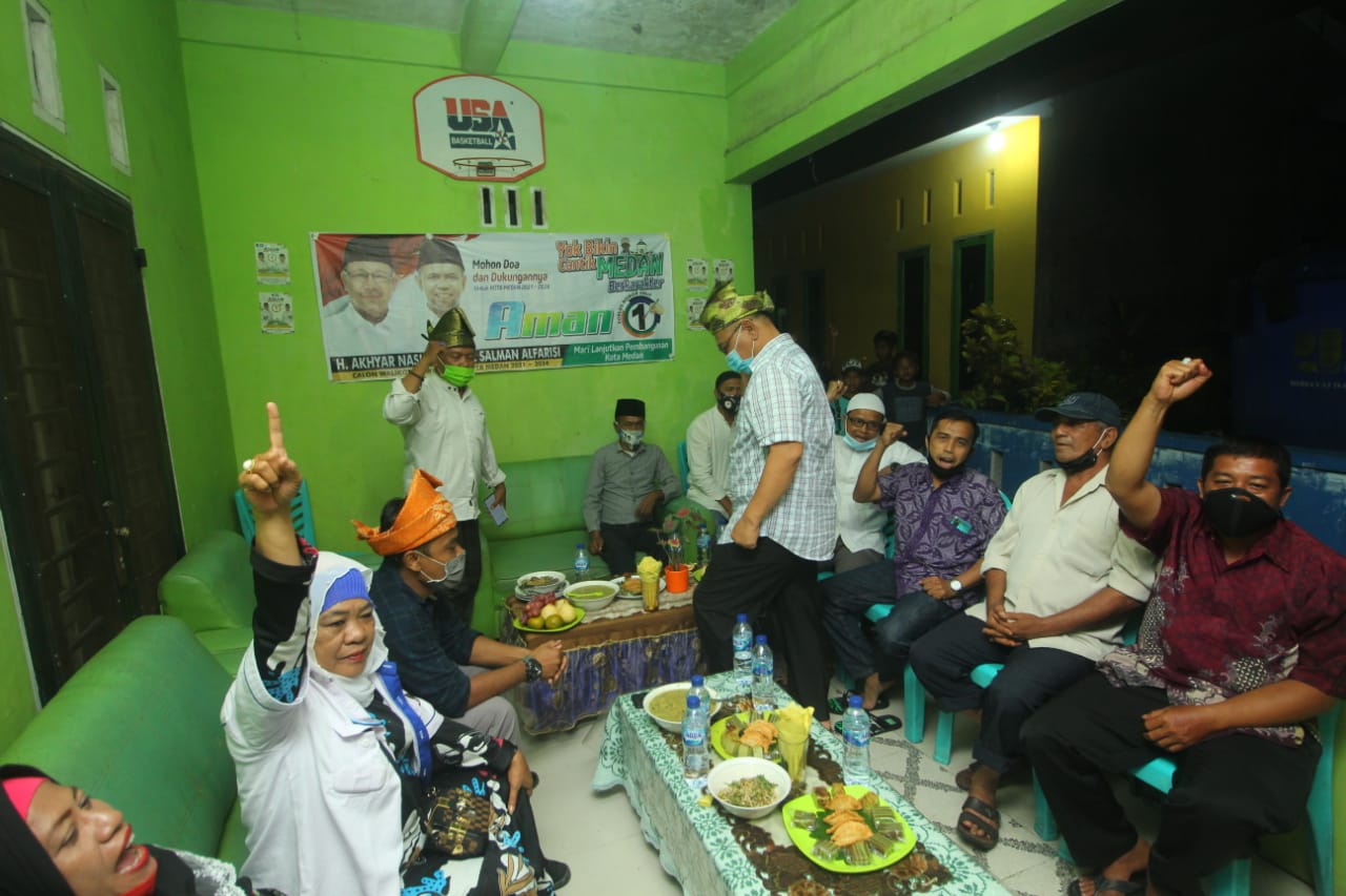 Pernah Berjasa Besar, Warga Kota Bangun Siap Menangkan Akhyar
