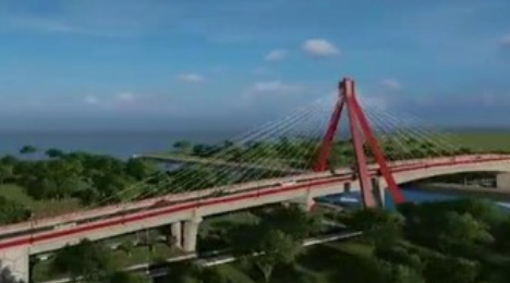 Jembatan Ikonik Danau Toba Berbiaya Rp 157 Miliar