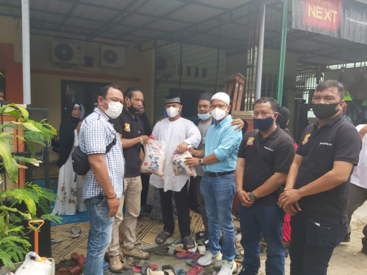 Ketua Pewarta Melayat ke Rumah Almarhum Aly Yusran Orangtua Pimred M24
