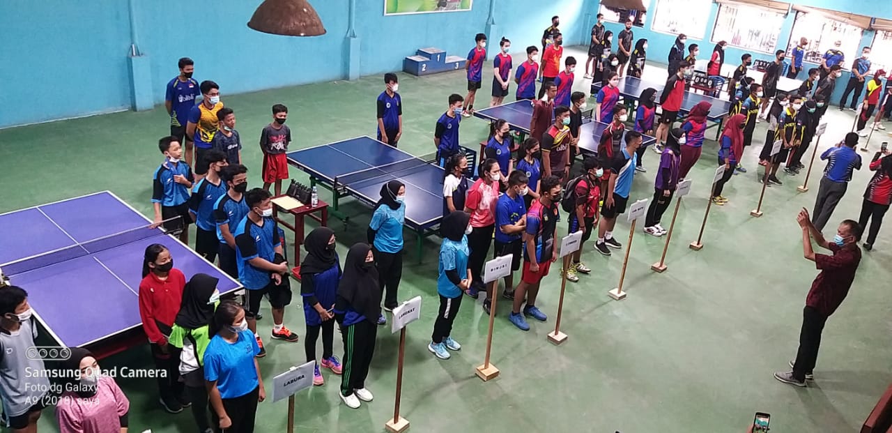PTMSI Sumut melaksanakan Selekda Cabor Tenis Meja Persiapan PON 2024