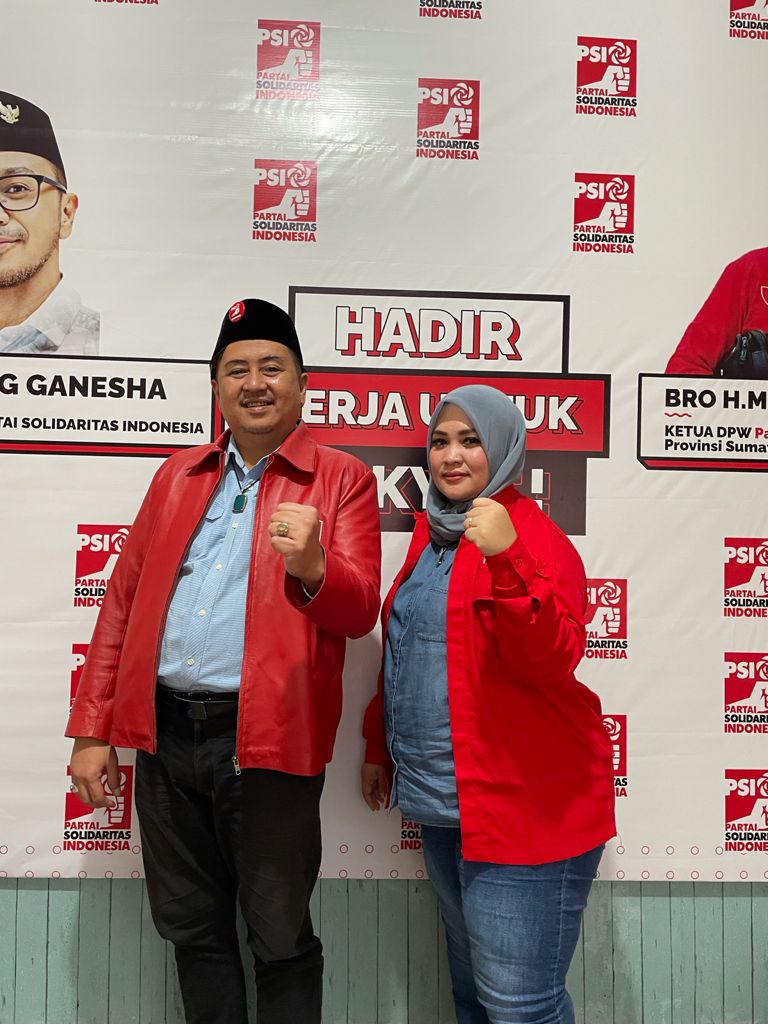 Junita Sary Lubis Resmi Ketua DPD Partai Solidaritas Indonesia (PSI) Kab. Labuhan Batu Selatan