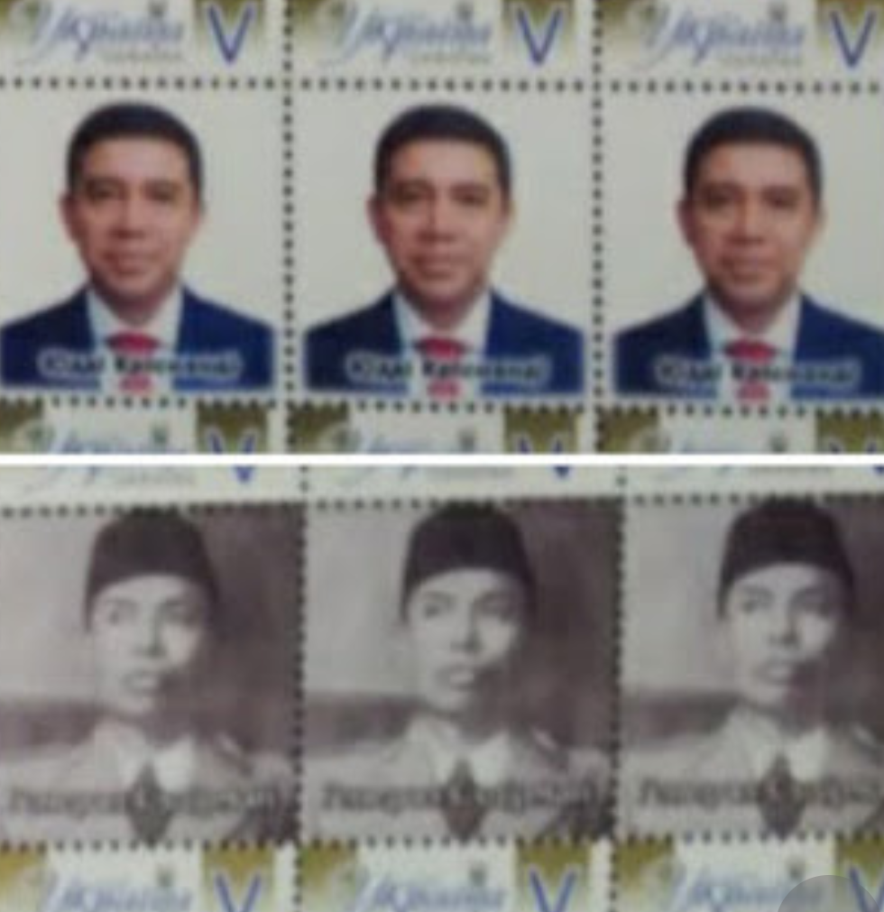 Prangko bergambar wajah Dubes RI  untuk Ukraina, Prof. Dr. Yuddy Chrisnandi resmi diluncurkan