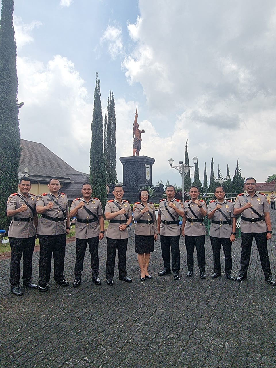 9 Pamen Polda Sumut Sukses Selesaikan Sespimmen Polri ke-61