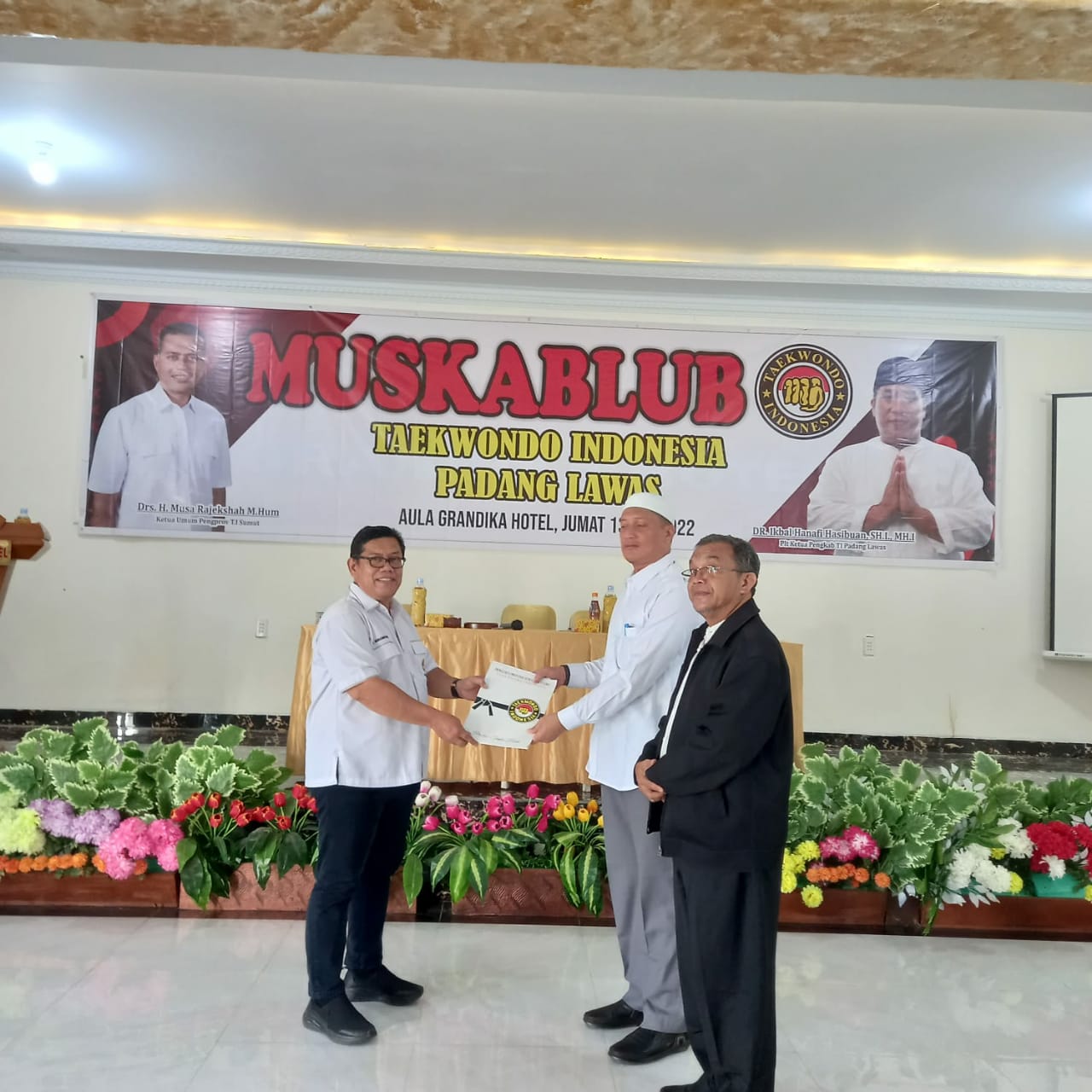 H.Ahmad Fauzan Nasution Ketuai Taekwondo Palas Periode 2022-2025