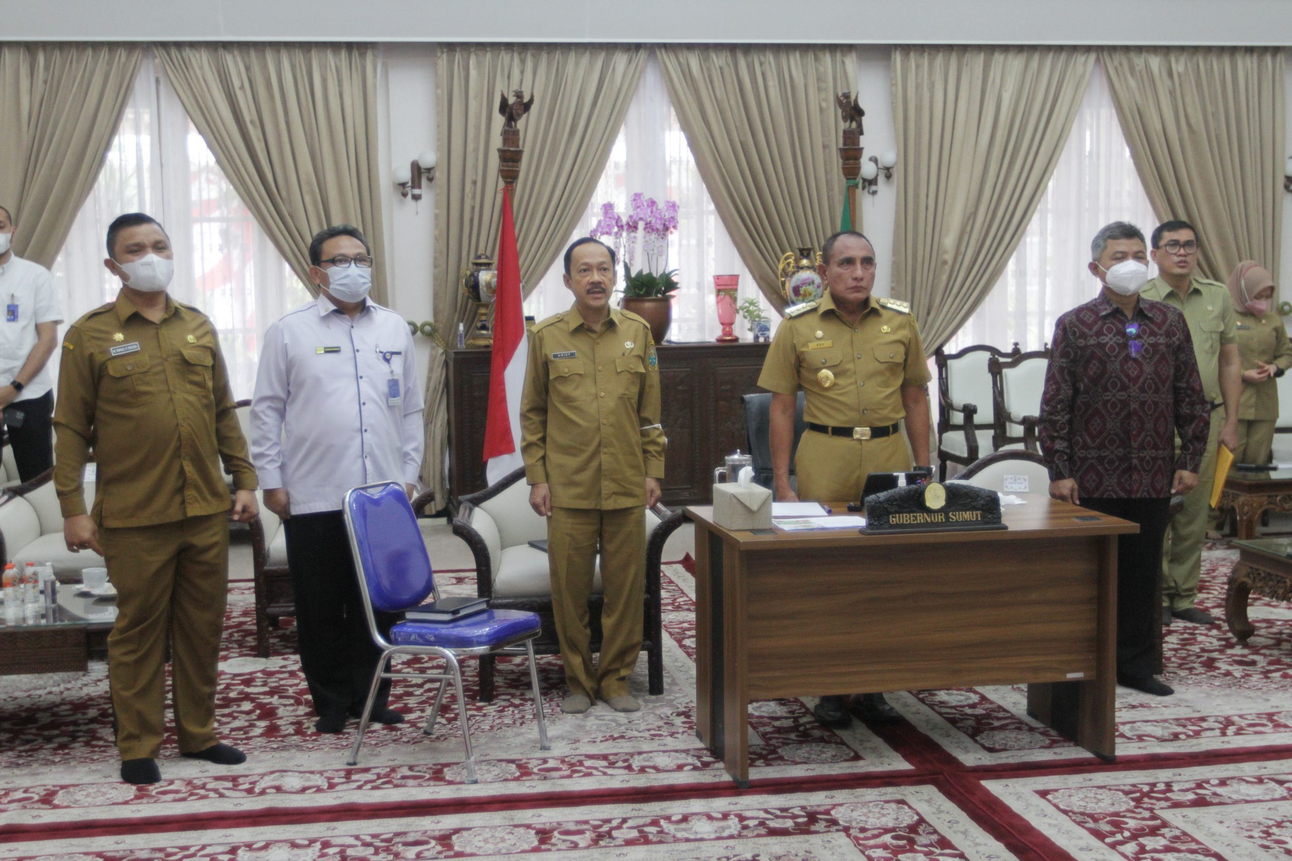 Tindak Lanjuti Arahan Mendagri,  Edy Rahmayadi Instruksikan Seluruh Jajaran  Prioritaskan Upaya Pengendalian Inflasi