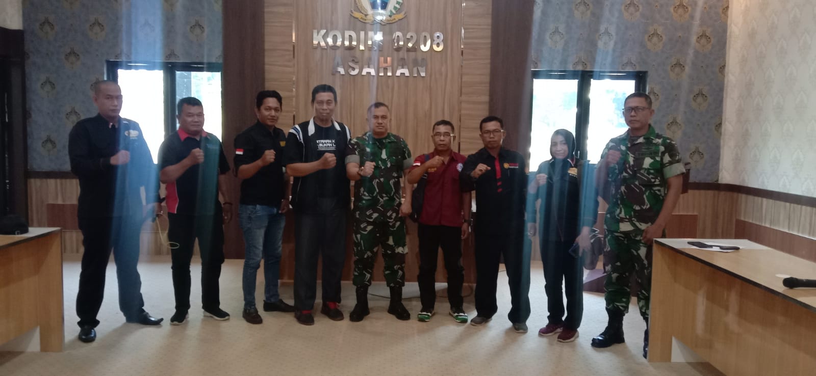 DPC AWPI Asahan Jalin Silaturahmi Dengan KODIM 0208/AS