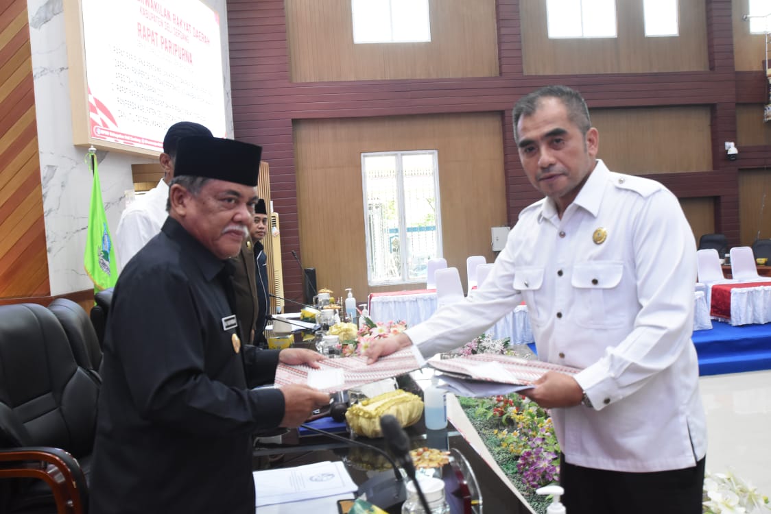 Dewan Setujui Ranperda Pertanggungjawaban APBD Deli Serdang TA 2021