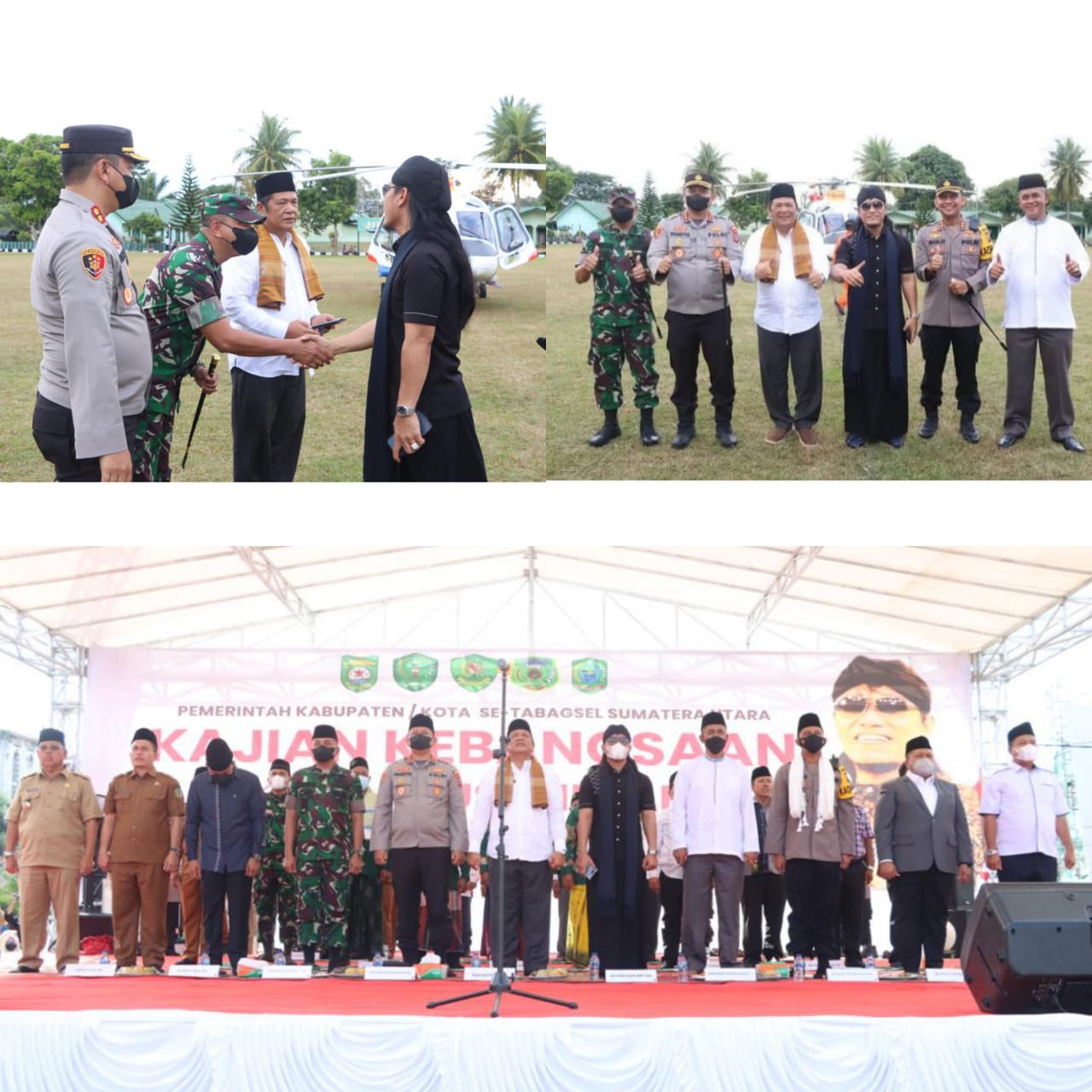 Dandim 0212/Tapsel Menghadiri Acara Kajian Kebangsaan Bersama Gus Miftah