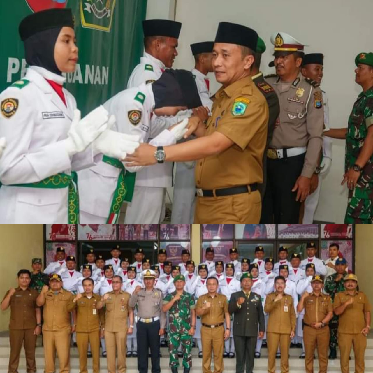 Sekda Paluta Kukuhkan 31 Anggota Paskibra