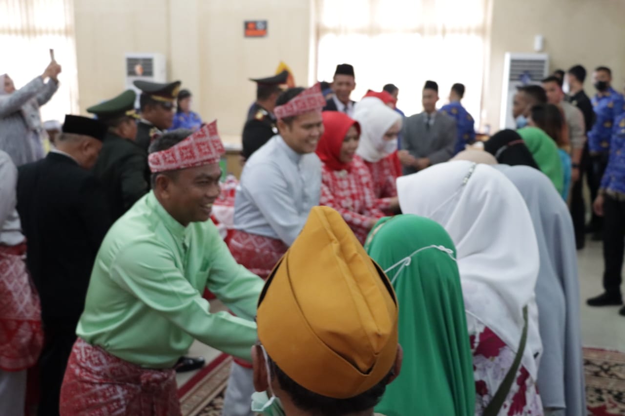 Pemkab Sergai Gelar Upacara HUT RI ke-77 dan Silaturahmi dengan Veteran