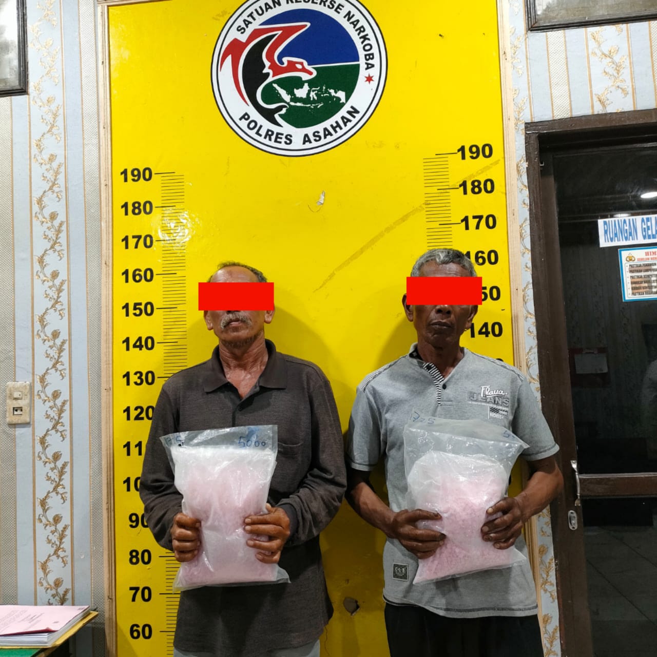 Satres Narkoba Polres Asahan Amankan Dua Pengedar 8.837 Butir Pil Ekstasi