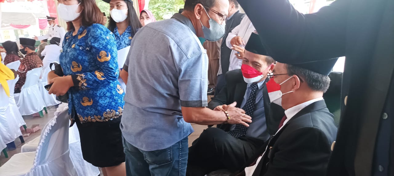 Kali Pertama Terjadi HUT Kemerdekaan RI,  Sekretaris Daerah Duduk Paling Belakang