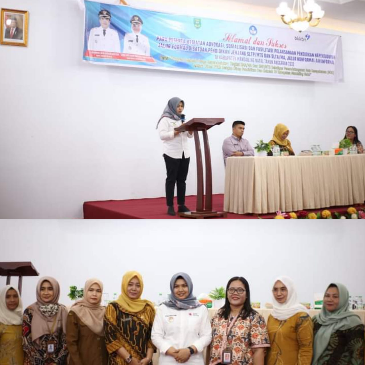 Wabub Madina Buka Kegiatan Advokasi Sosialisasi dan Fasilitasi Pelaksanaan Pendidikan