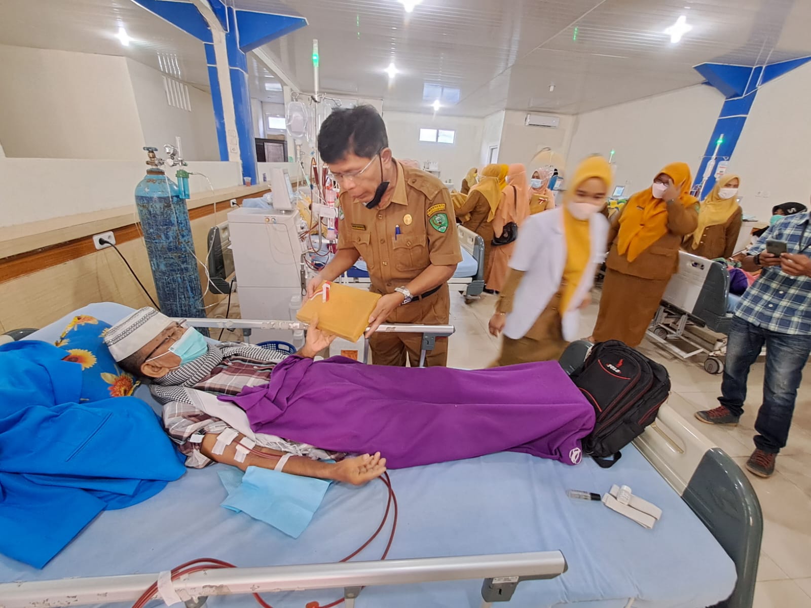 Dalam Sepekan RSUD Padangsidimpuan Layani 54 Pasien Cuci Darah, Marsip Sarumpaet Berupaya Beri Pelayanan Terbaik