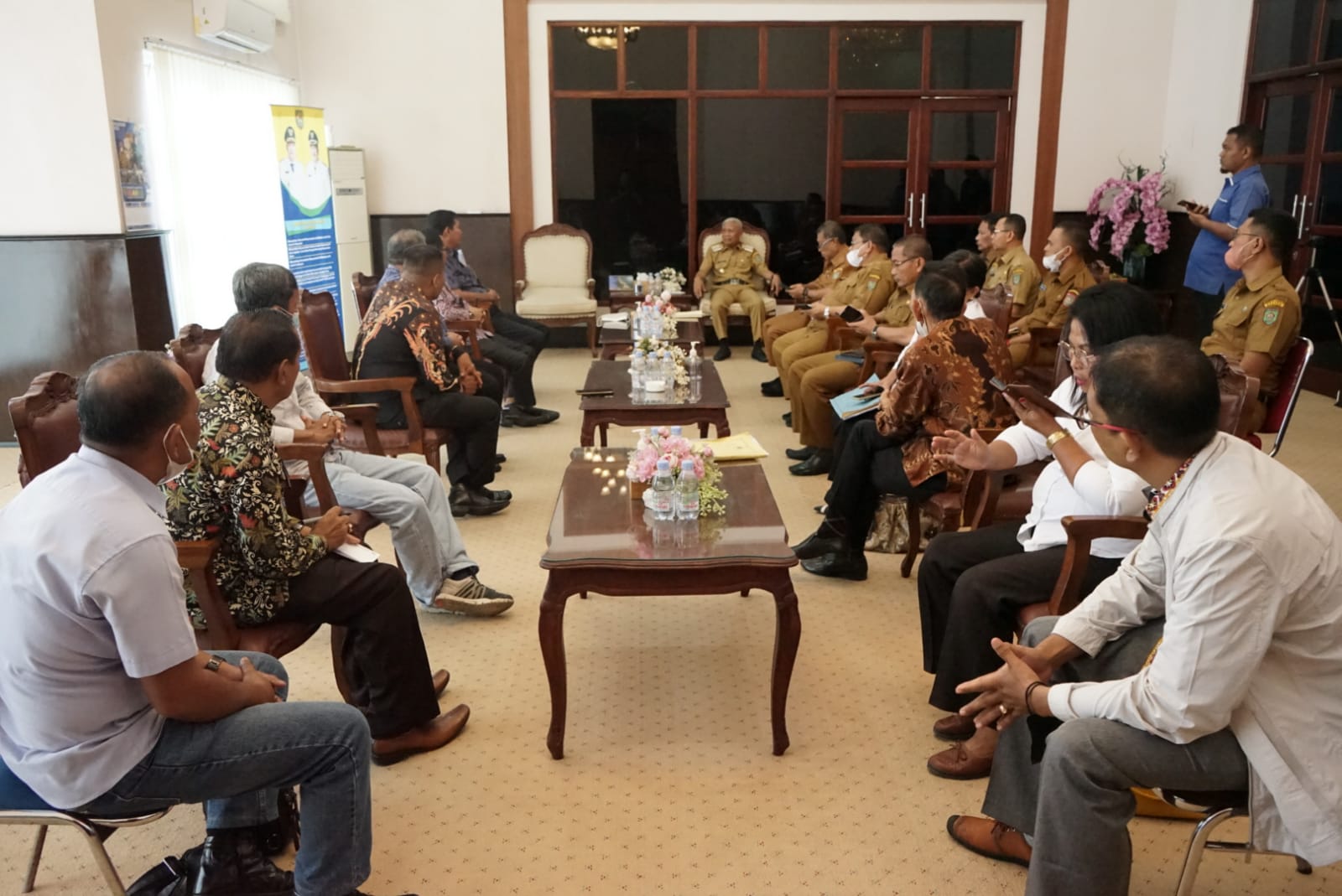 DP Perkuburan Kristen Oikumene Kisaran Melakukan Audiensi Dengan Bupati Asahan