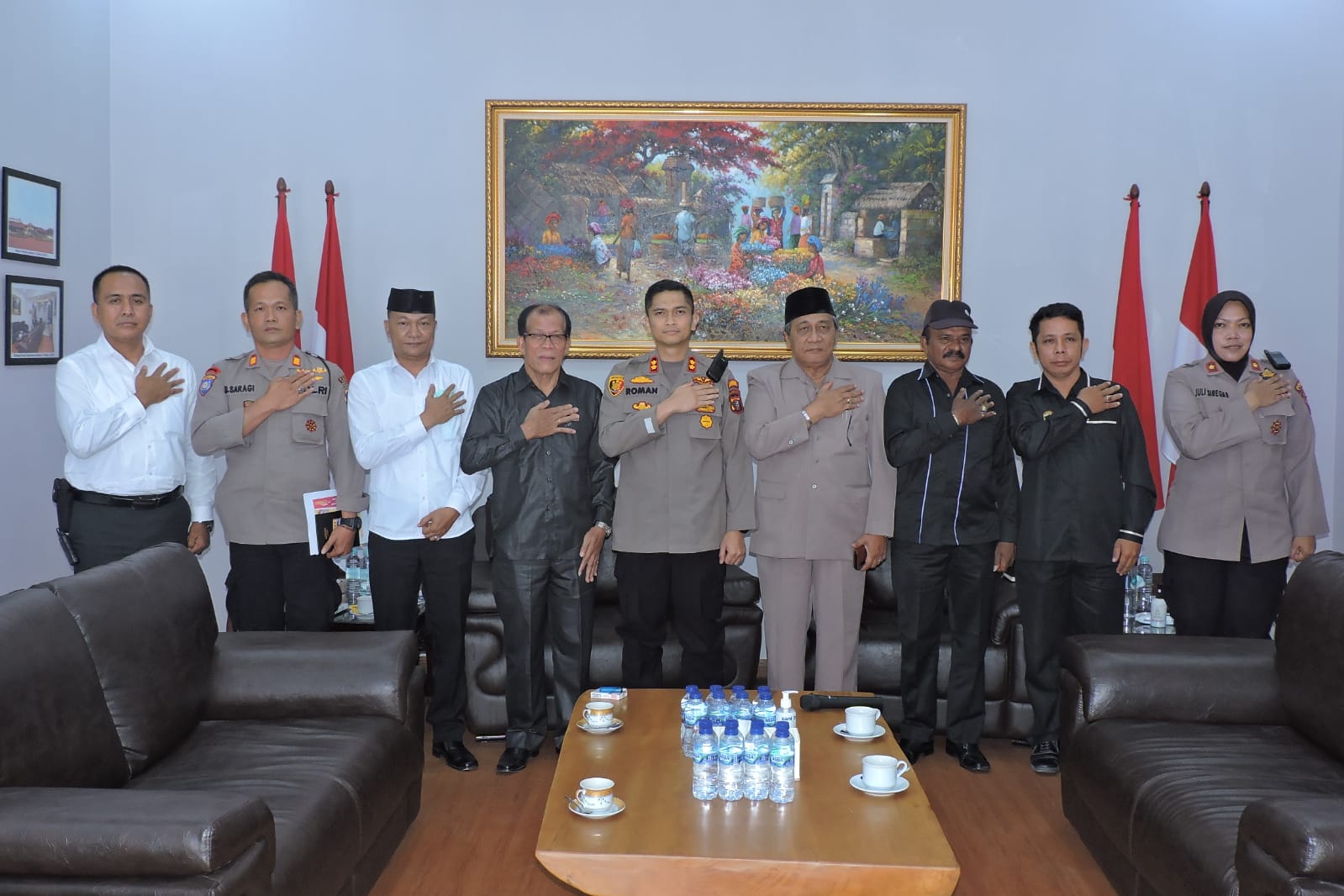 Jalin Silaturahmi dan Sinergitas, Kapolres Asahan Bertatap Muka dengan Pengurus FKUB