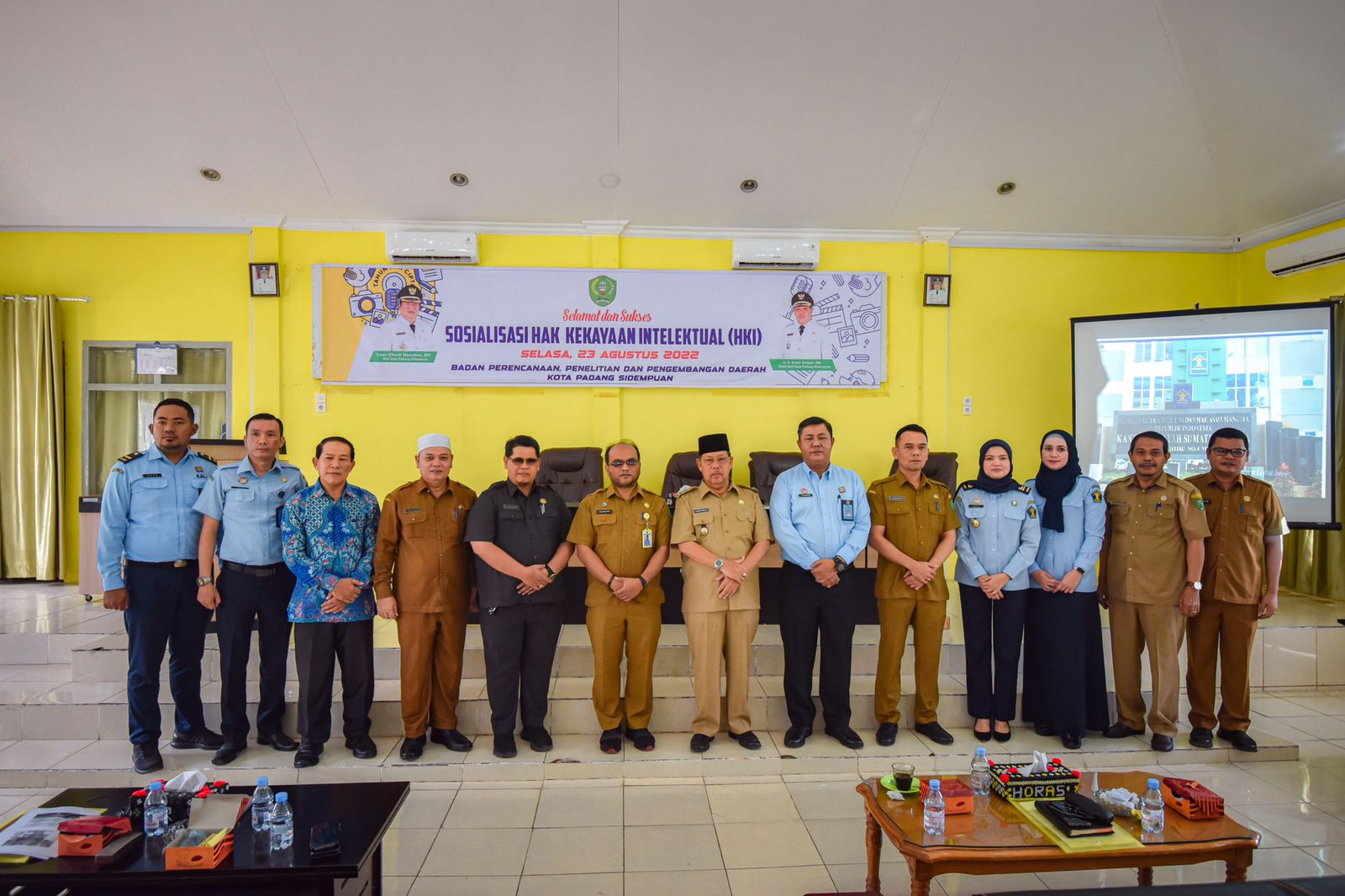 Pemko PSPÂ  bekerjasama dengan Kanwil Kemenkumham SumutÂ  Sosialisasikan kekayaan intelektual