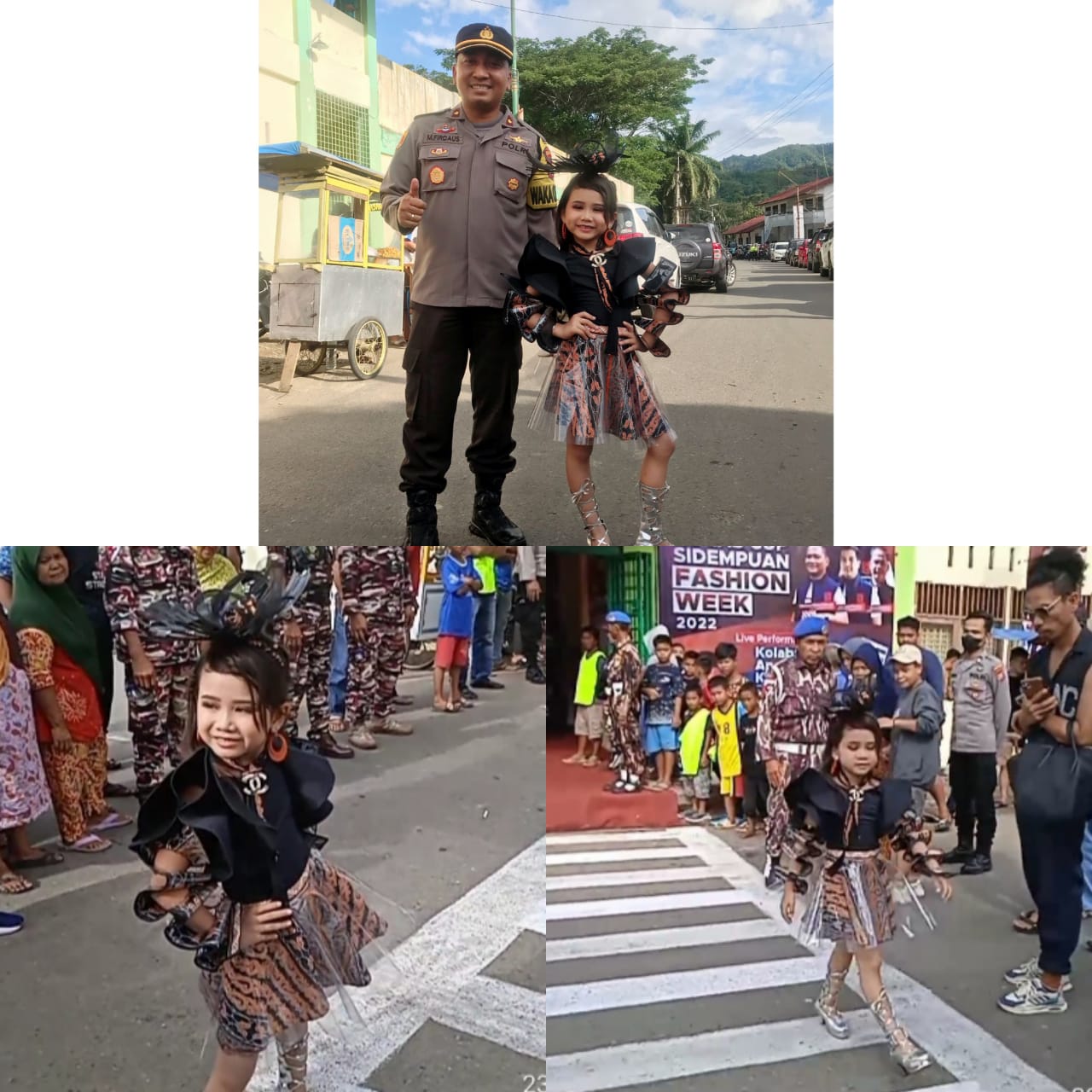 Naura Khanza Model Cilik Fashion Week Yang Jadi Sorotan Di Bonas Cup Zona 4 Padangsidimpuan