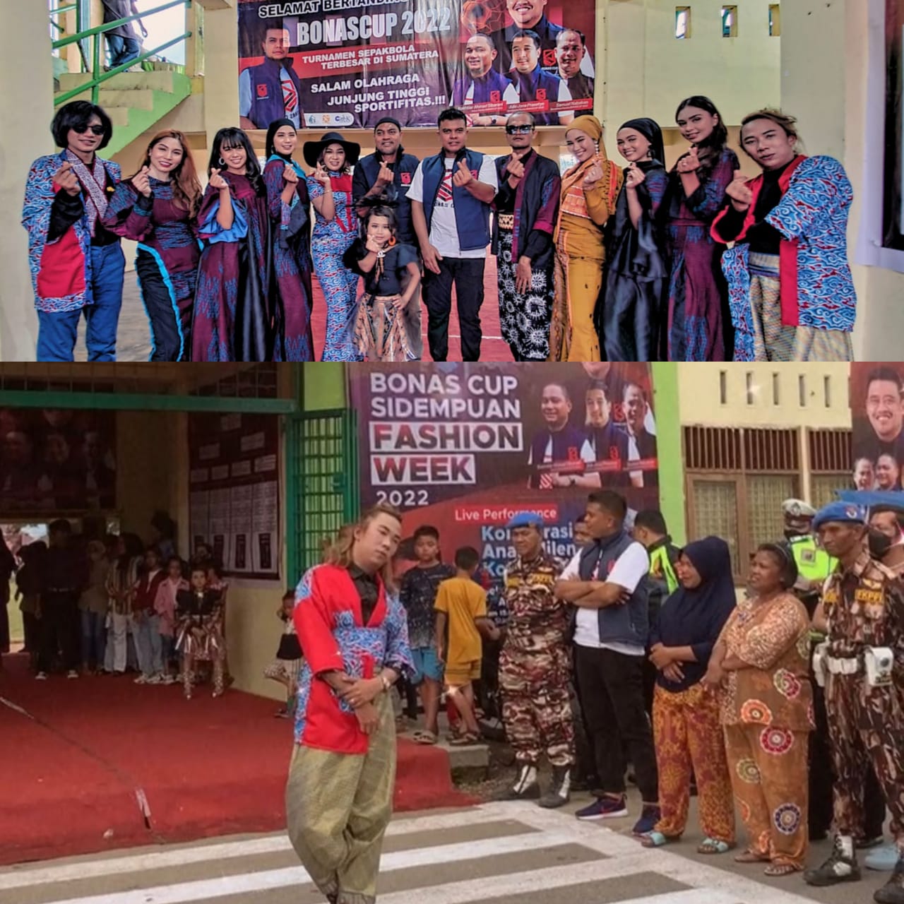 Sidempuan Heboh, BONAS Cup Tampilkan Model Fashion Week
