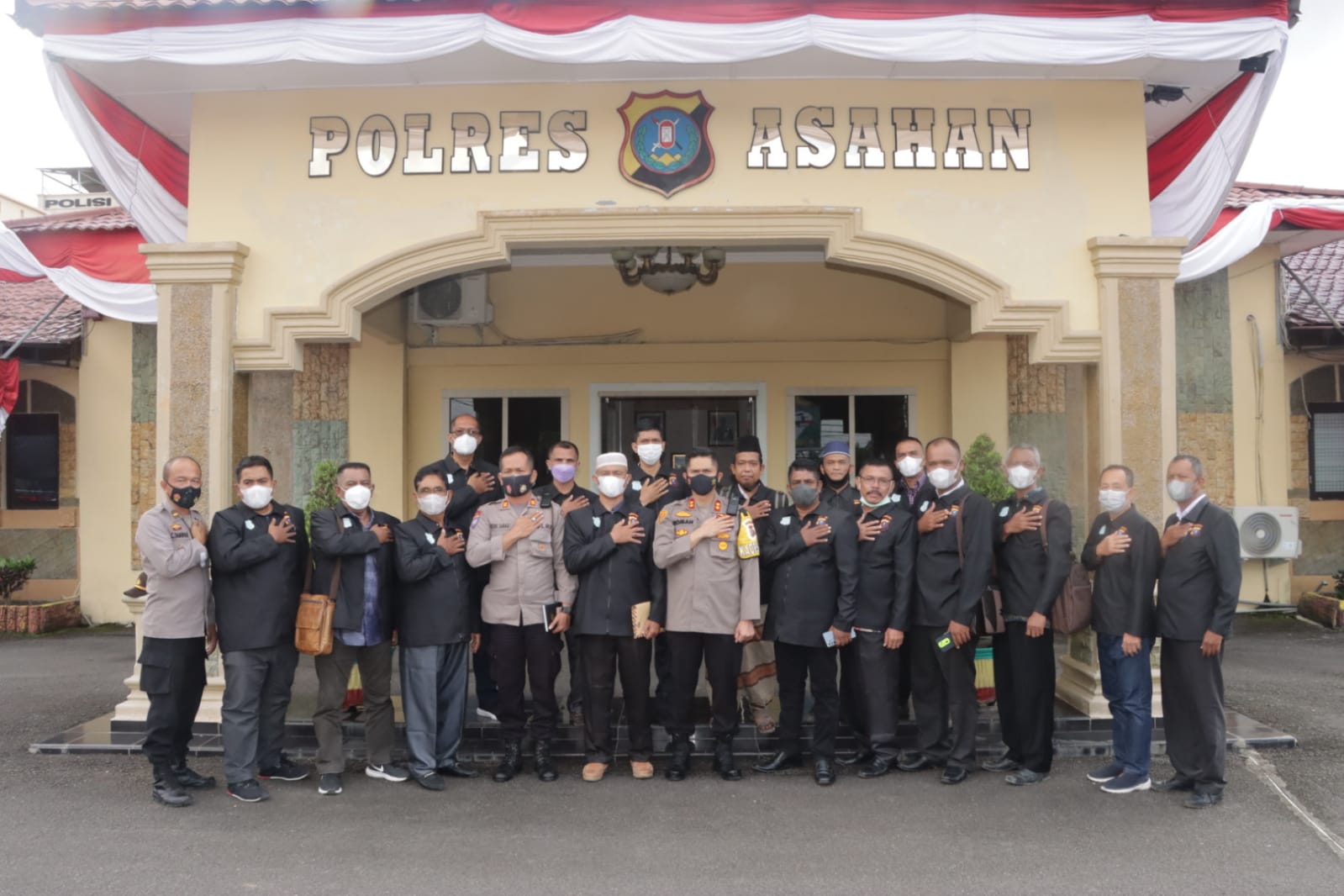Kapolres Asahan Terima Kunjungan Kerja dari Pemuka Agama Mitra Kamtibmas