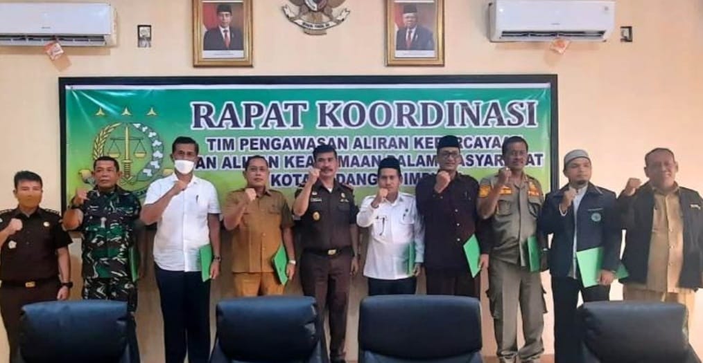 Antisipasi Aliran Sesat, Kejari Padang Sidempuan Gelar Rakor Pakem.