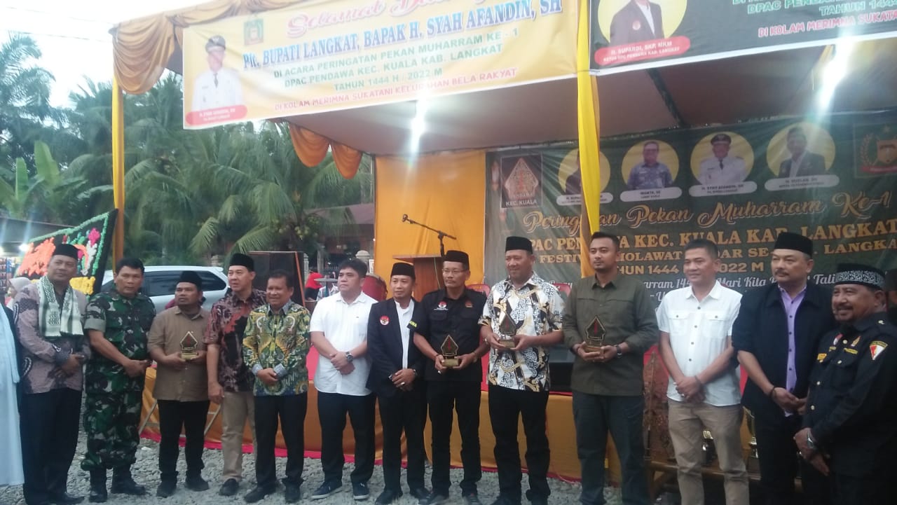 PLT.BUPATIÂ  BUKA PEKAN MUHARAM 1444 H PENDAWA LANGKAT