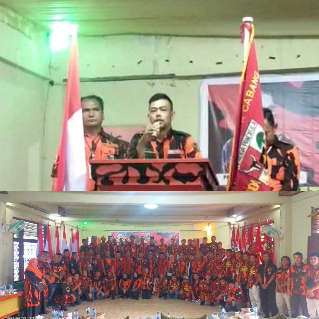 Secara Aklamasi,Halomoan Nasution Nahkodai PAC Pemuda Pancasila Sidempuan Selatan