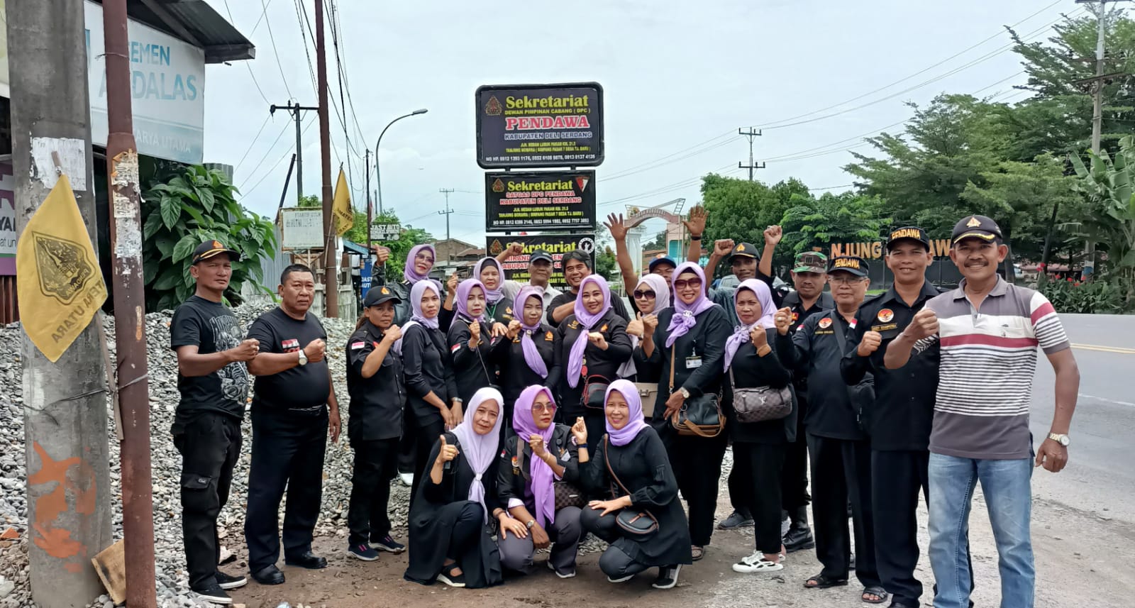 PERESMIAN KANTOR SEKRETARIAT BARU PENDAWA, SATGAS & SRIKANDI KAB.DELI SERDANG