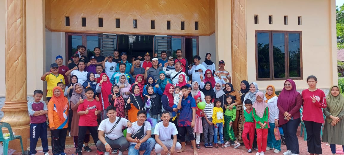 Warga Tabagsel Di Asahan Rayakan HUT RI ke 77 Akhir Agustus