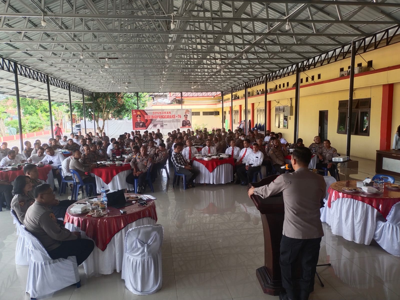 Coffee Morning Dan Anev Bersama Para Perwira Polresta, Kombes Pol Irsan Sinuhaji : Tingkatkan Pelayanan Kepada Masyarakat
