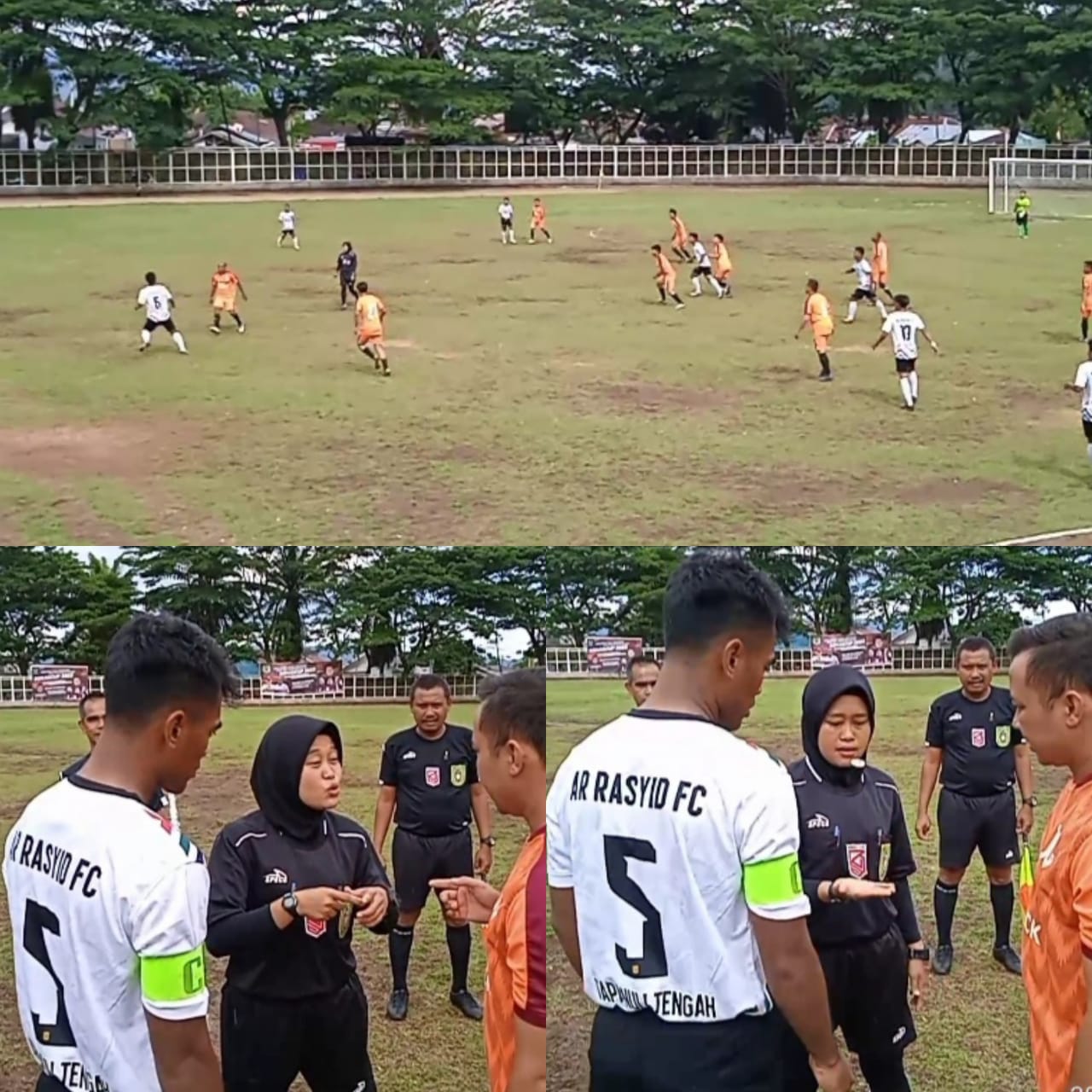 Srikandi Sang Pengadil Lapangan Hijau Bonas Cup 2022 Zona 4 Padangsidimpuan Jadi Sorotan