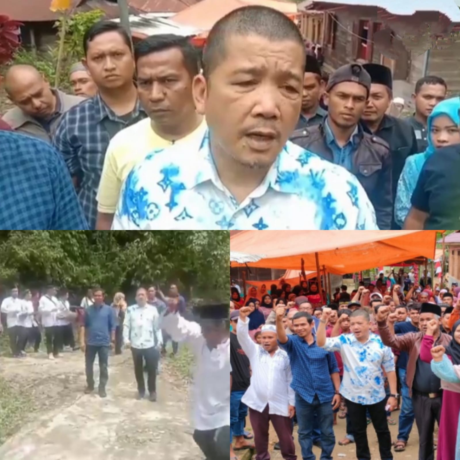 Ketua DPRD Madina Reses Disambut Dengan Tarian Adat & Tampung Aspirasi Warga Banjar Lancat