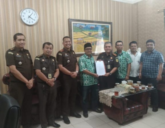 APDESI Beraudiensi Ke Kejari Madina,Jalin Kemitraan Yang Baik Kedepannya Untuk Pembangunan Desa