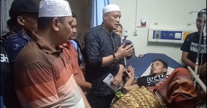 Penderita Tumor Rahmat Faujan Akhirnya Dirujuk Ke Medan