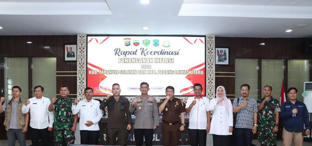 Tim Kontingensi Dibentuk Polres Tapsel &  Forkopimda Guna Antisipasi Inflasi