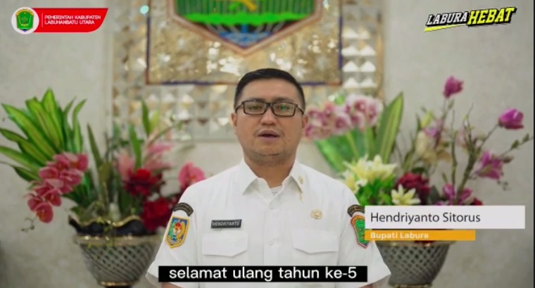Bupati Labura Hendriyanto Sitorus Mengucapkan Selamat Ulang Tahun Sumut24.co