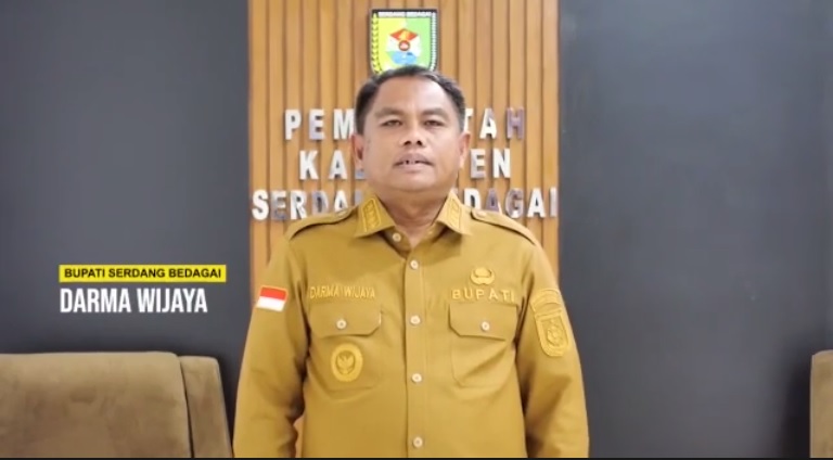 Bupati Serdang Bedagai Darma Wijaya Mengucapkan Selamat Ulang Tahun Sumut24.co