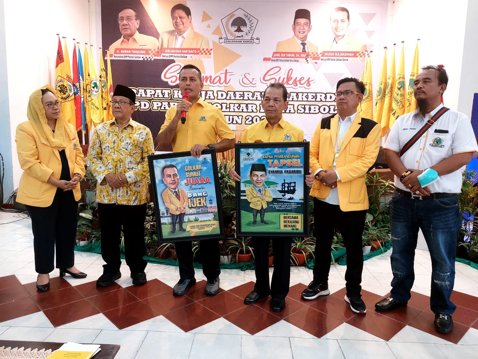 Syahrul M Pasaribu : Dalam Suasana Apapun, Kader Golkar Harus Tetap Berada di Tengah Rakyat
