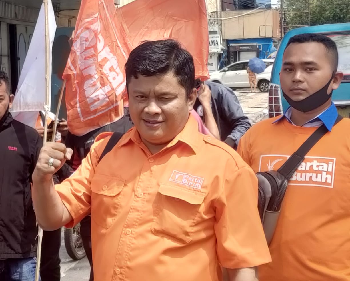 Tolak Kenaikan BBM, Partai Buruh Sumut Aksi Besar Besaran 6 September 2022.