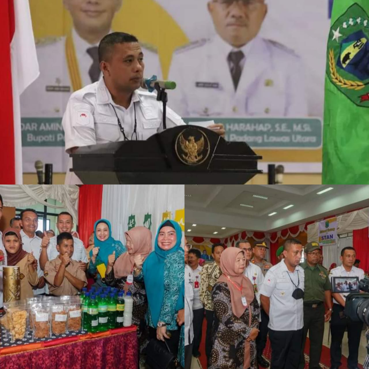 Bupati Hadiri Kegiatan Peringatan Hari UMKM Nasional Tingkat Kabupaten Paluta