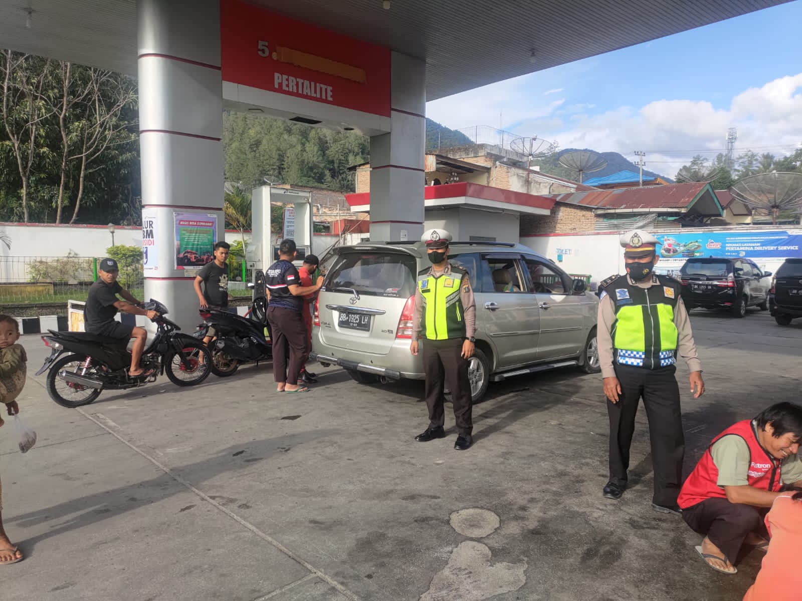 Kapolres Simalungun, Warga Kabupaten Simalungun Tidak Panik Buying terhadap Penyesuaian Harga BBM*