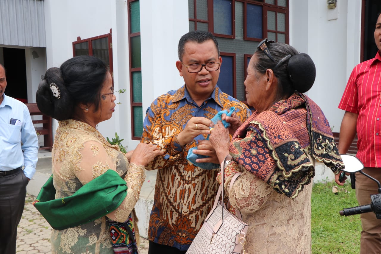 Petani Warga Jemaat Gereja HKBP Losung Batu,Silaen  Setuju Laksanakan Tanam Panen  Dua Kali