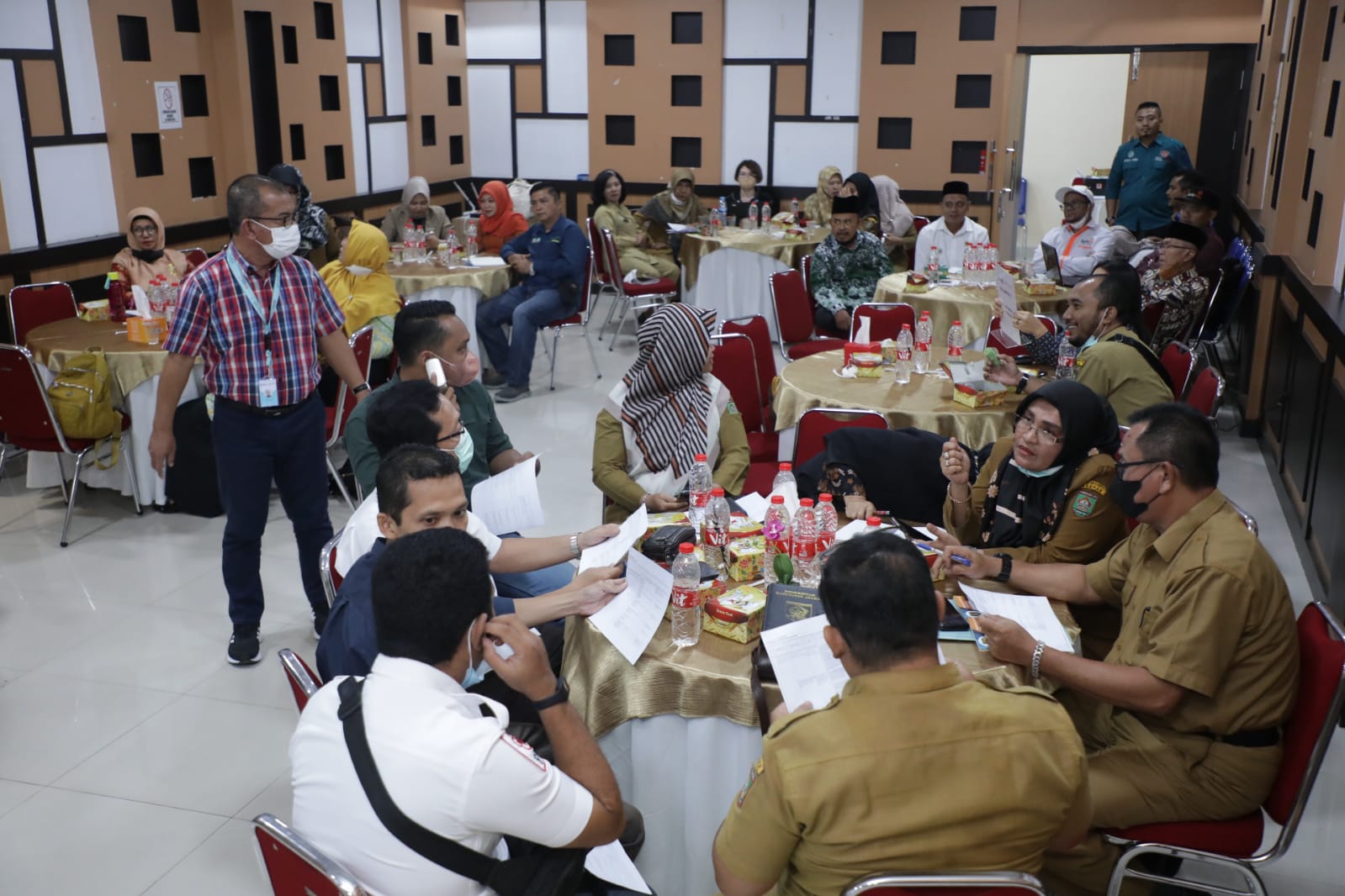 Dinas Kesehatan Asahan Bersama MPHD Asahan Gelar Raker Pokja