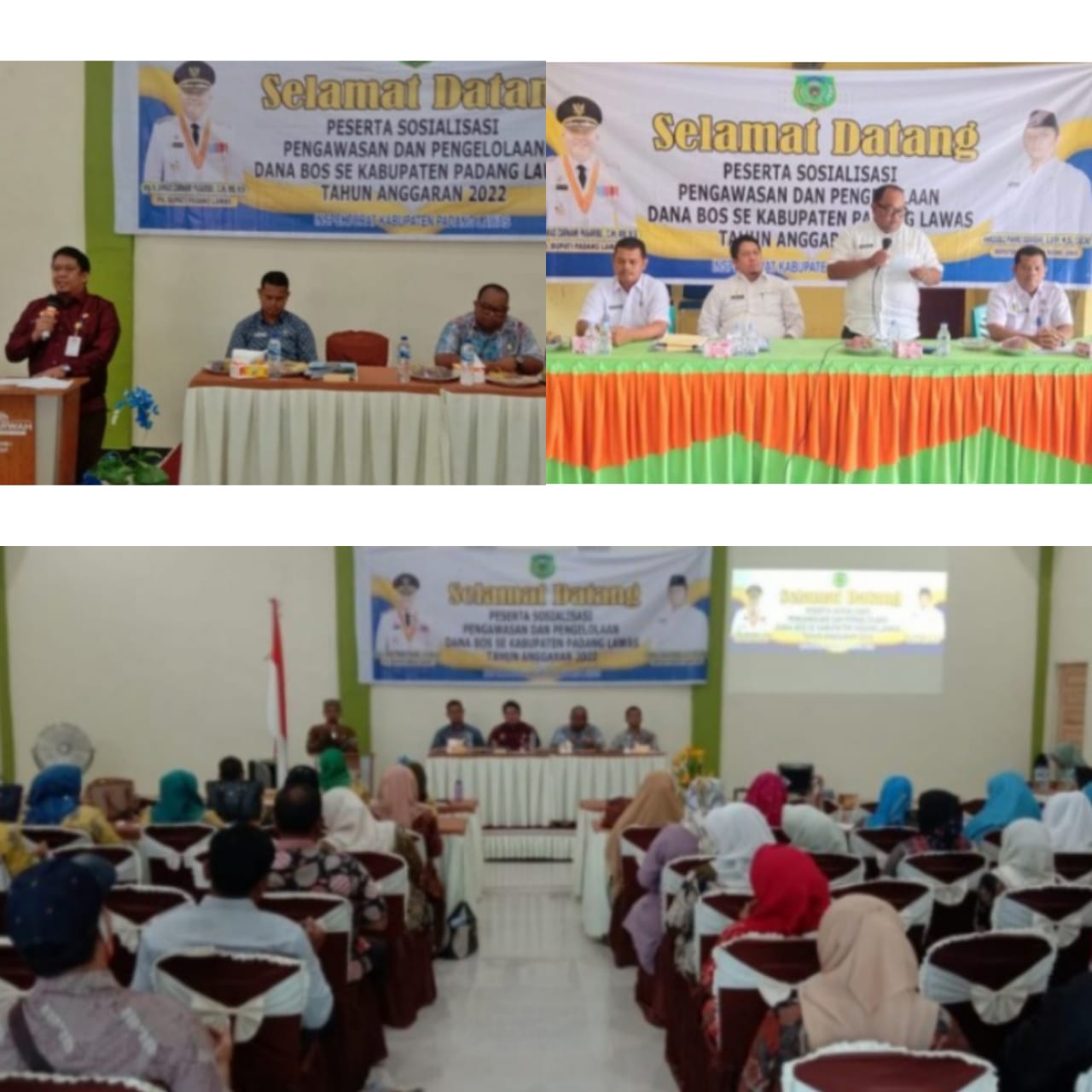 Inspektorat Gelar Sosialisasi Pengawasan dan Pengelolaan Dana BOS tingkat SD SMP Se-Palas