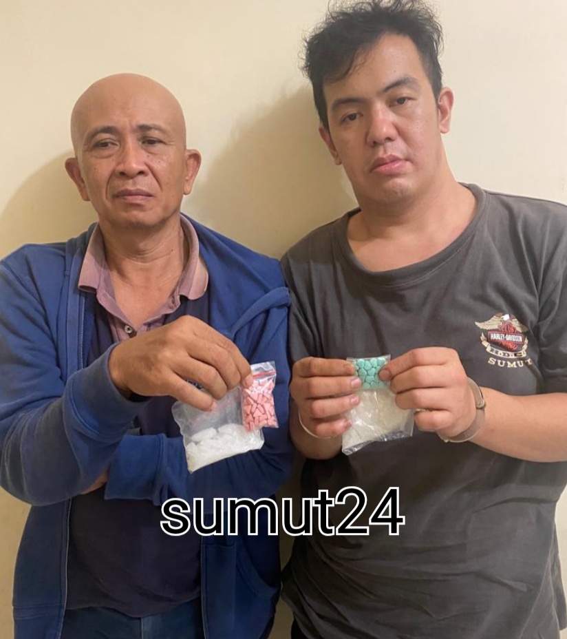 Ditengarai Sindikat Jaringan Besar, Dua PengedarNarkoba Diamankan Ditnarkoba Poldasu