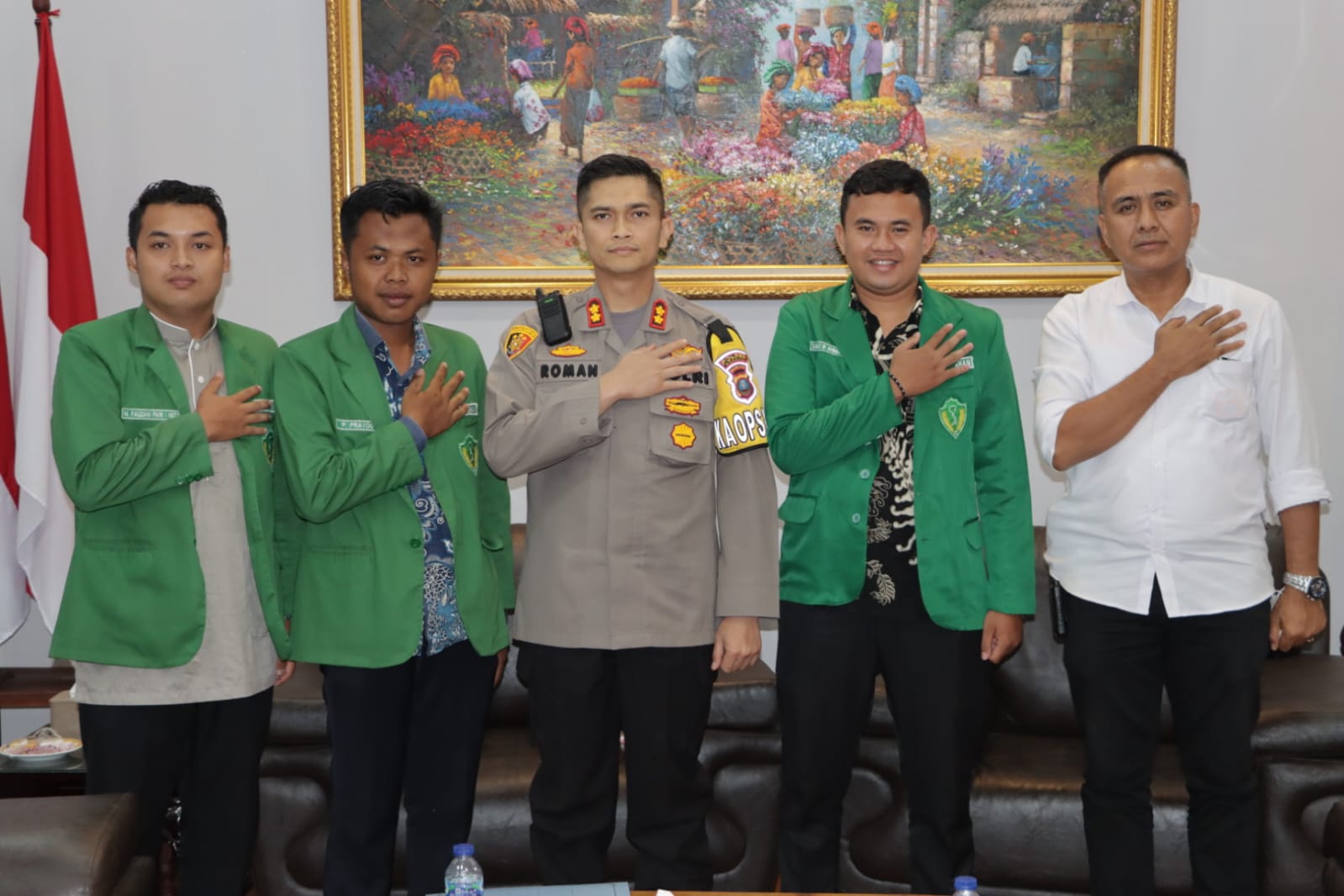 Kapolres Asahan Terima Kunjungan Silaturahmi dari Pengurus Ikatan Pelajar AL- Wasliyah