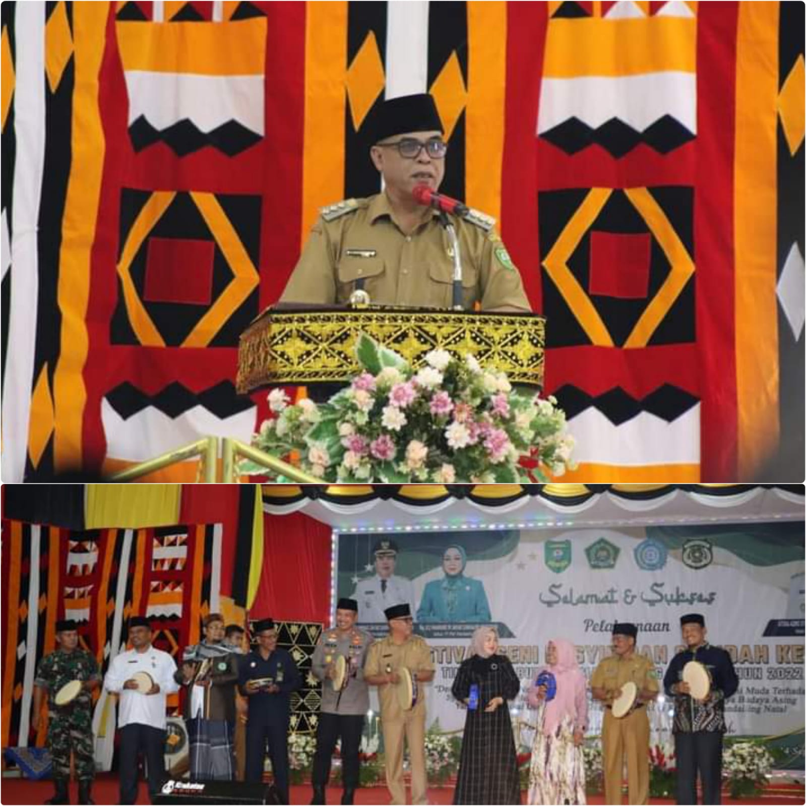 Bupati Madina Buka Festival Nasyid & Qasidah ke-19