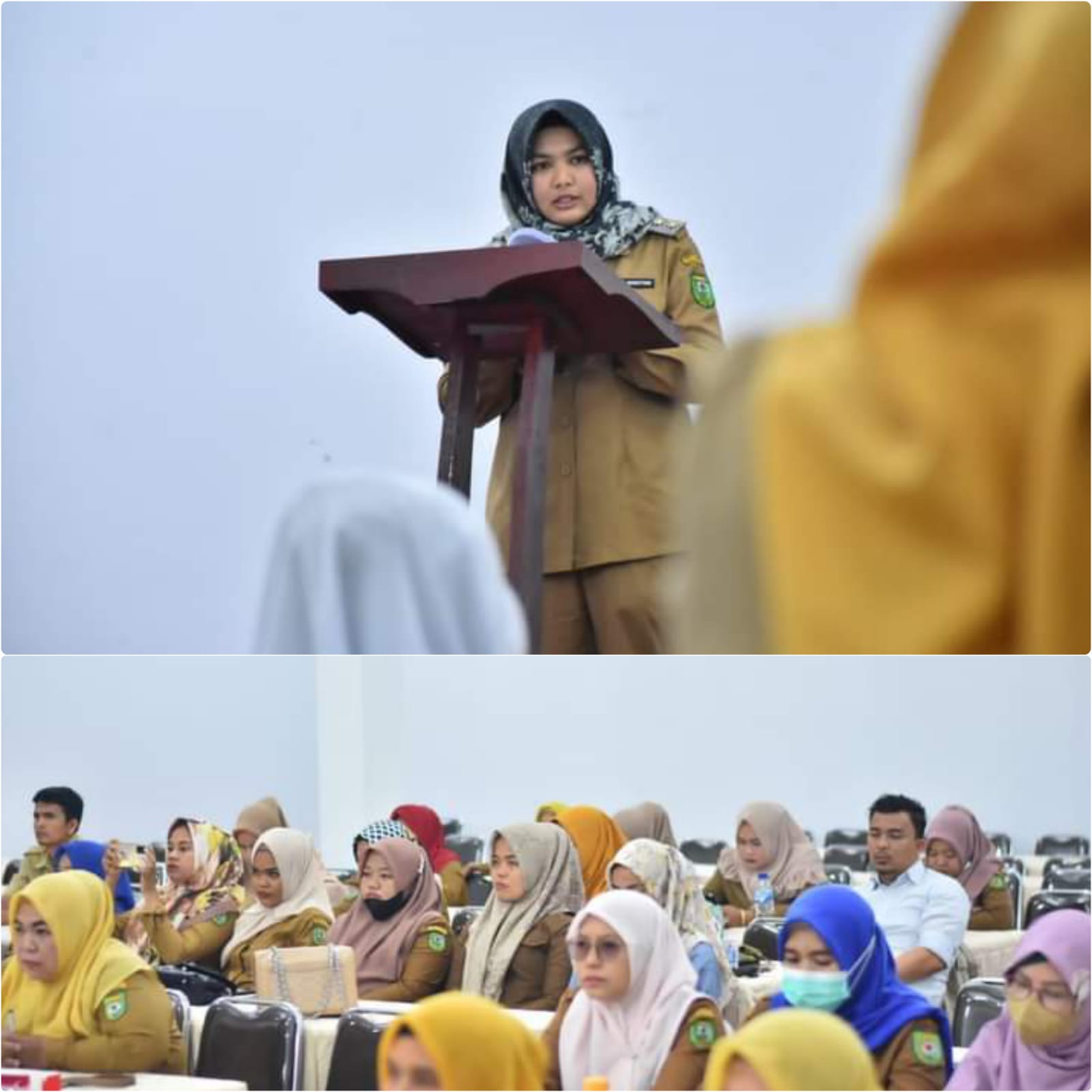 Wabup Madina Hadiri Kegiatan Koordinasi & Konsolidasi Percepatan Penurunan Stunting Tingkat Kabupaten Madina