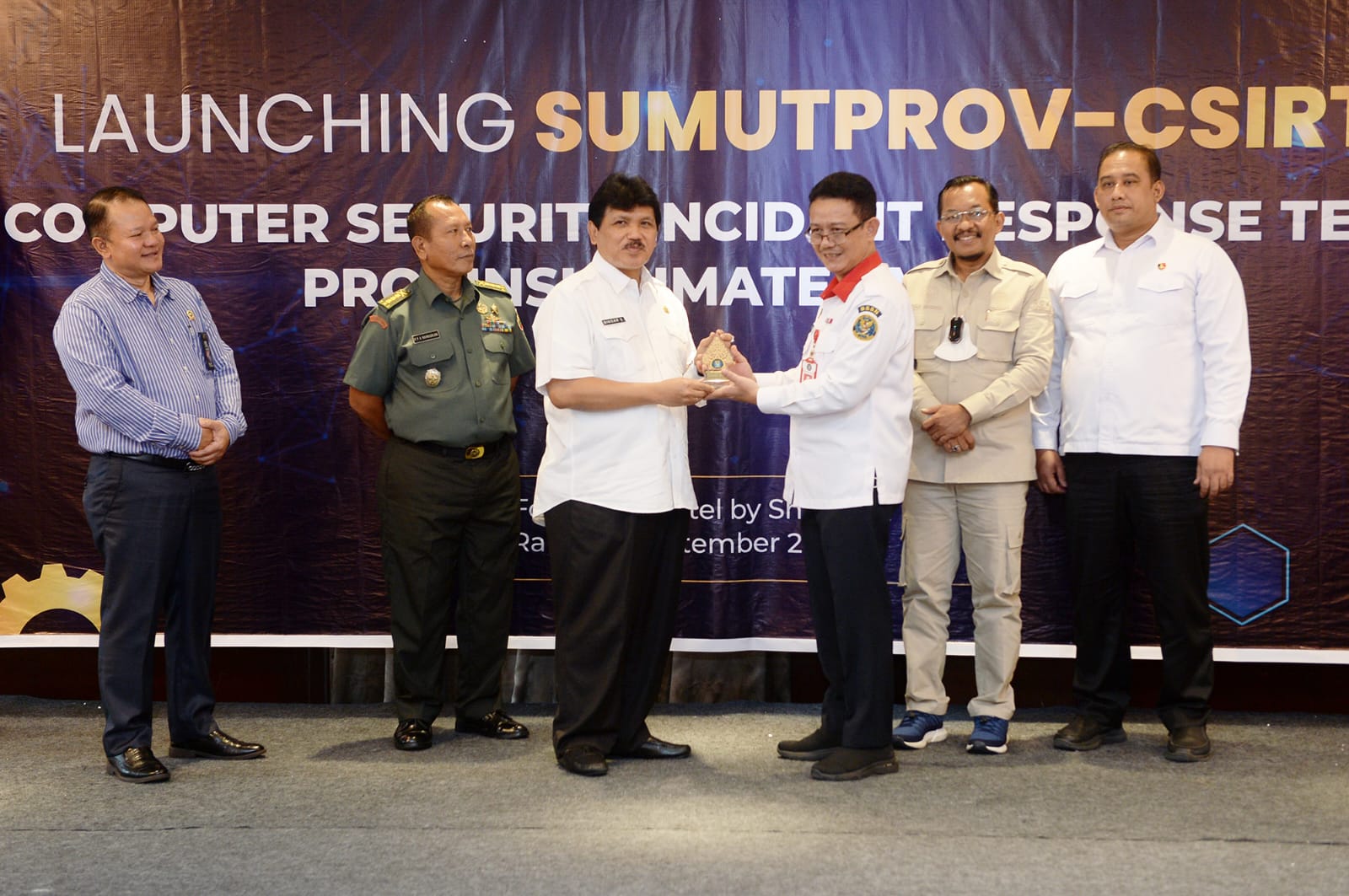 SumutProv-CSIRT Resmi Diluncurkan, Gubernur Edy Rahmayadi Harap Keamanan Informasi Semakin Terjamin